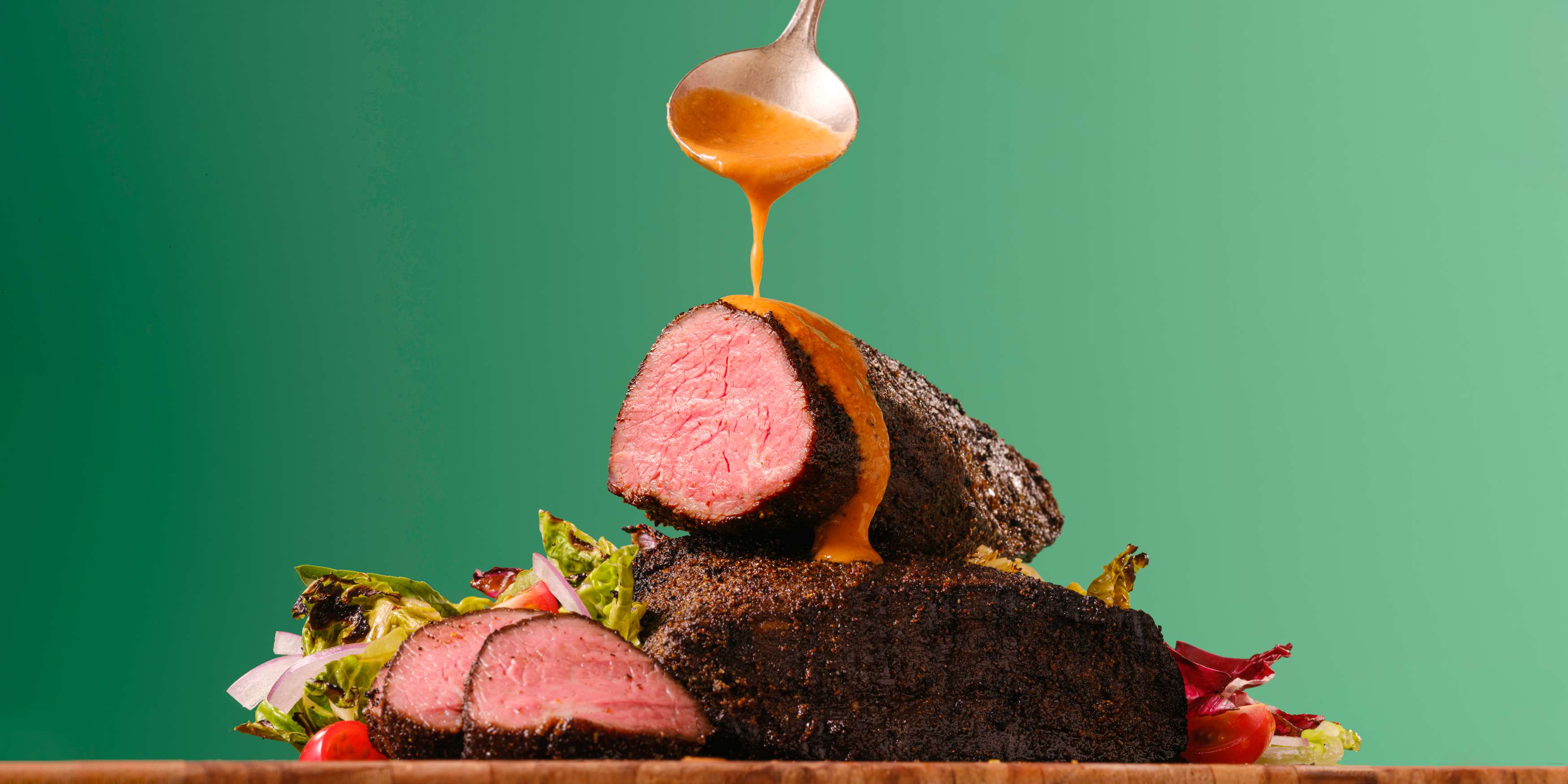 Blackened Tri-Tip Steak Salad