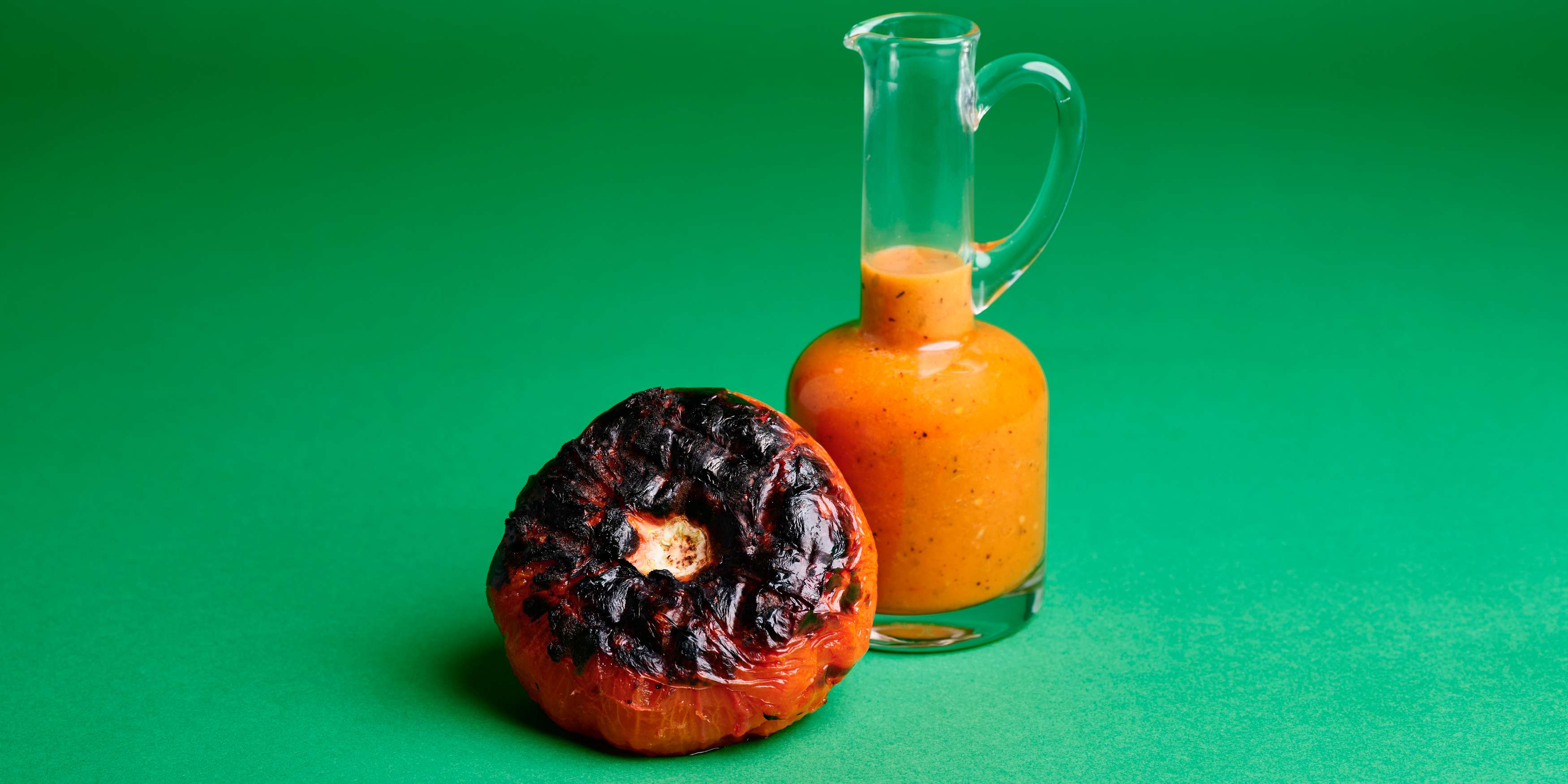 Grilled Tomato Vinaigrette