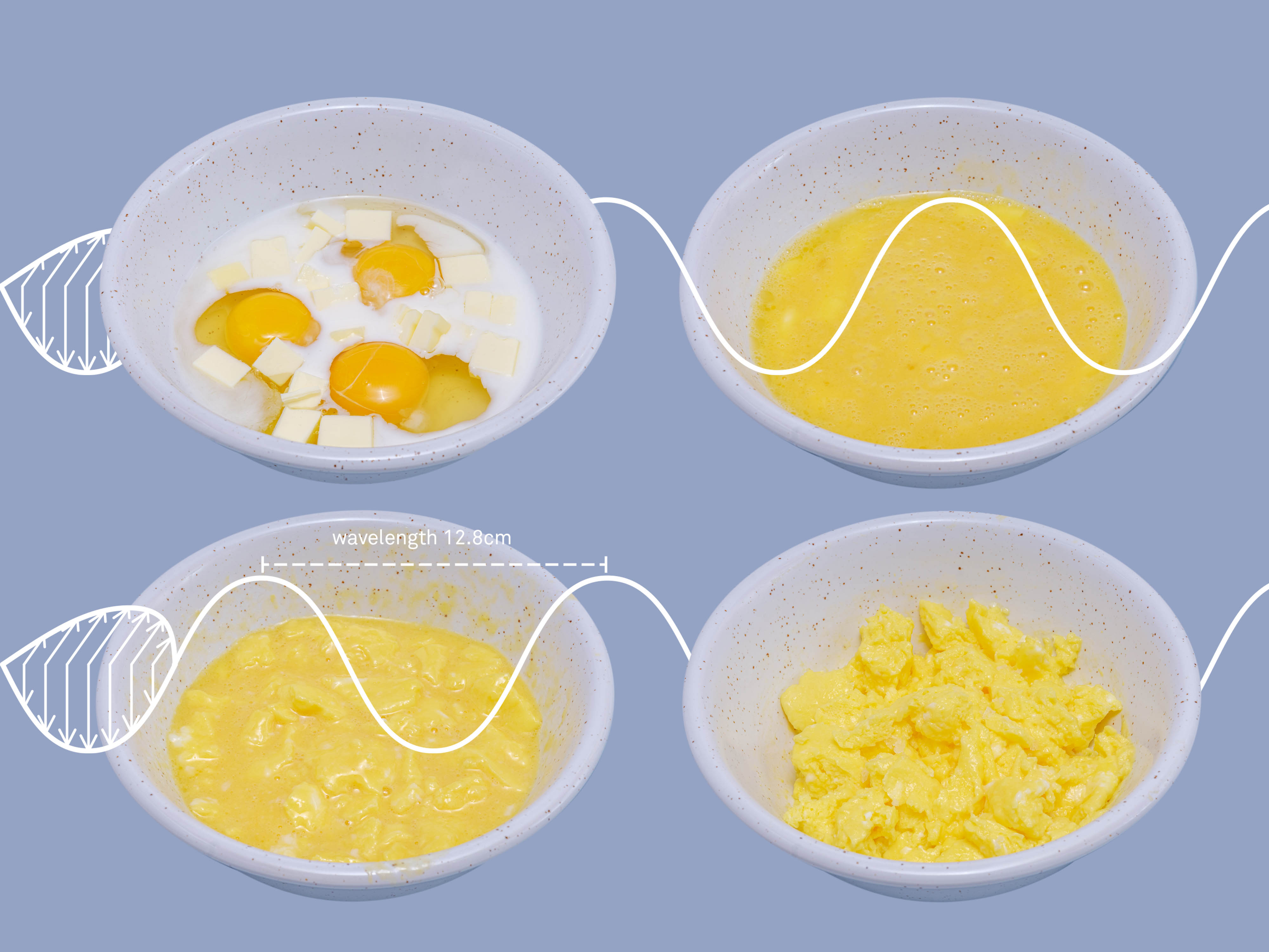 Microwaved Scrambled Eggs