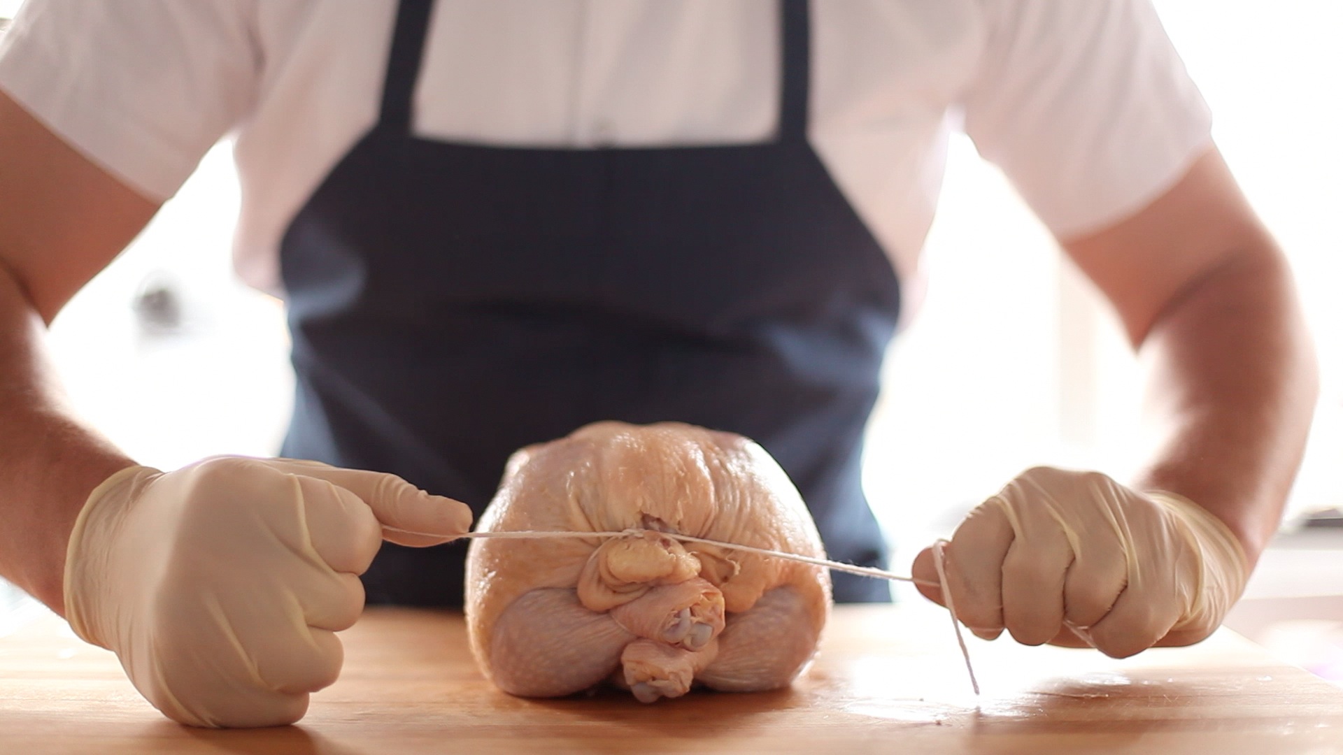 How to Truss a Chicken the Traditional Way