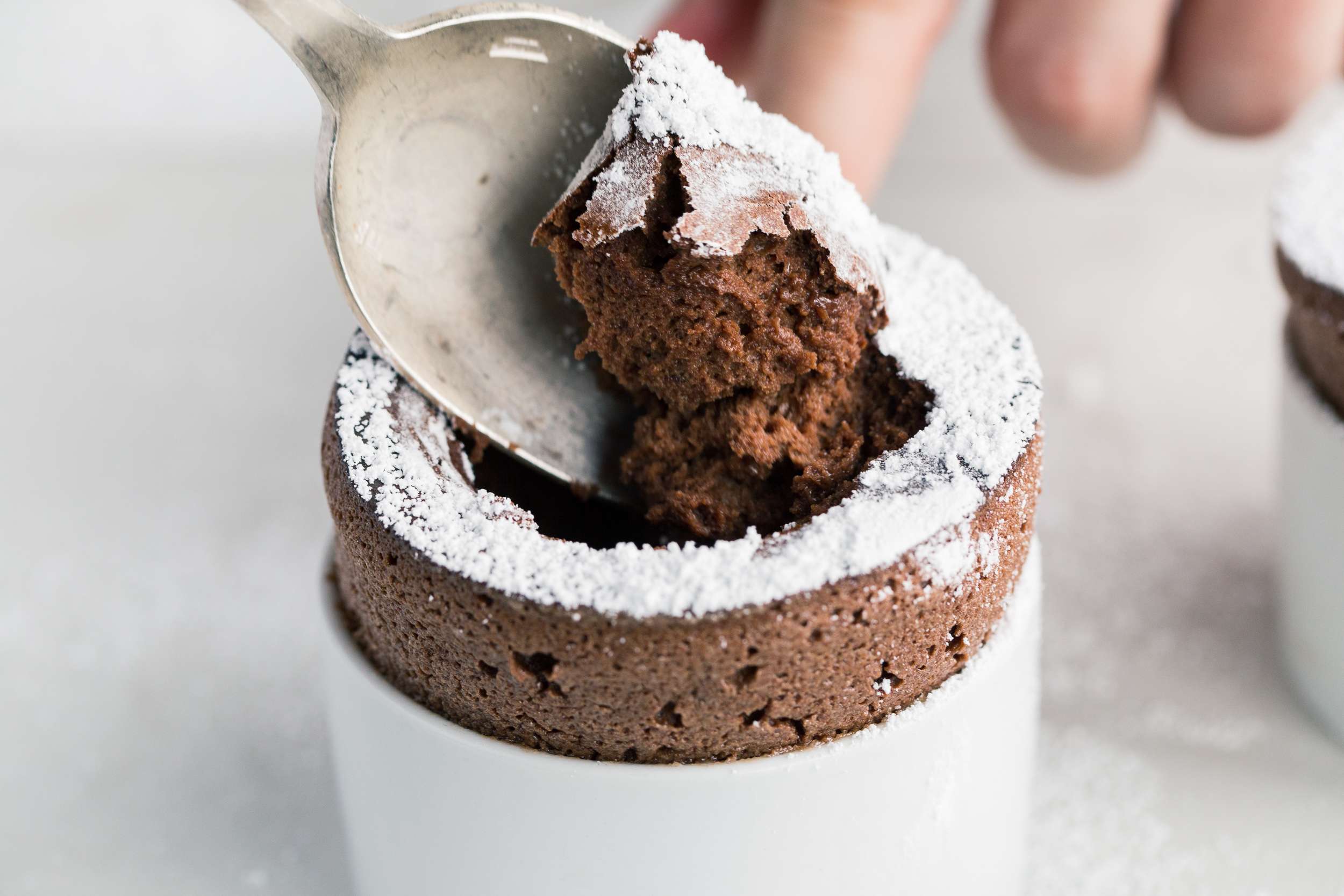 Molten Chocolate Soufflé