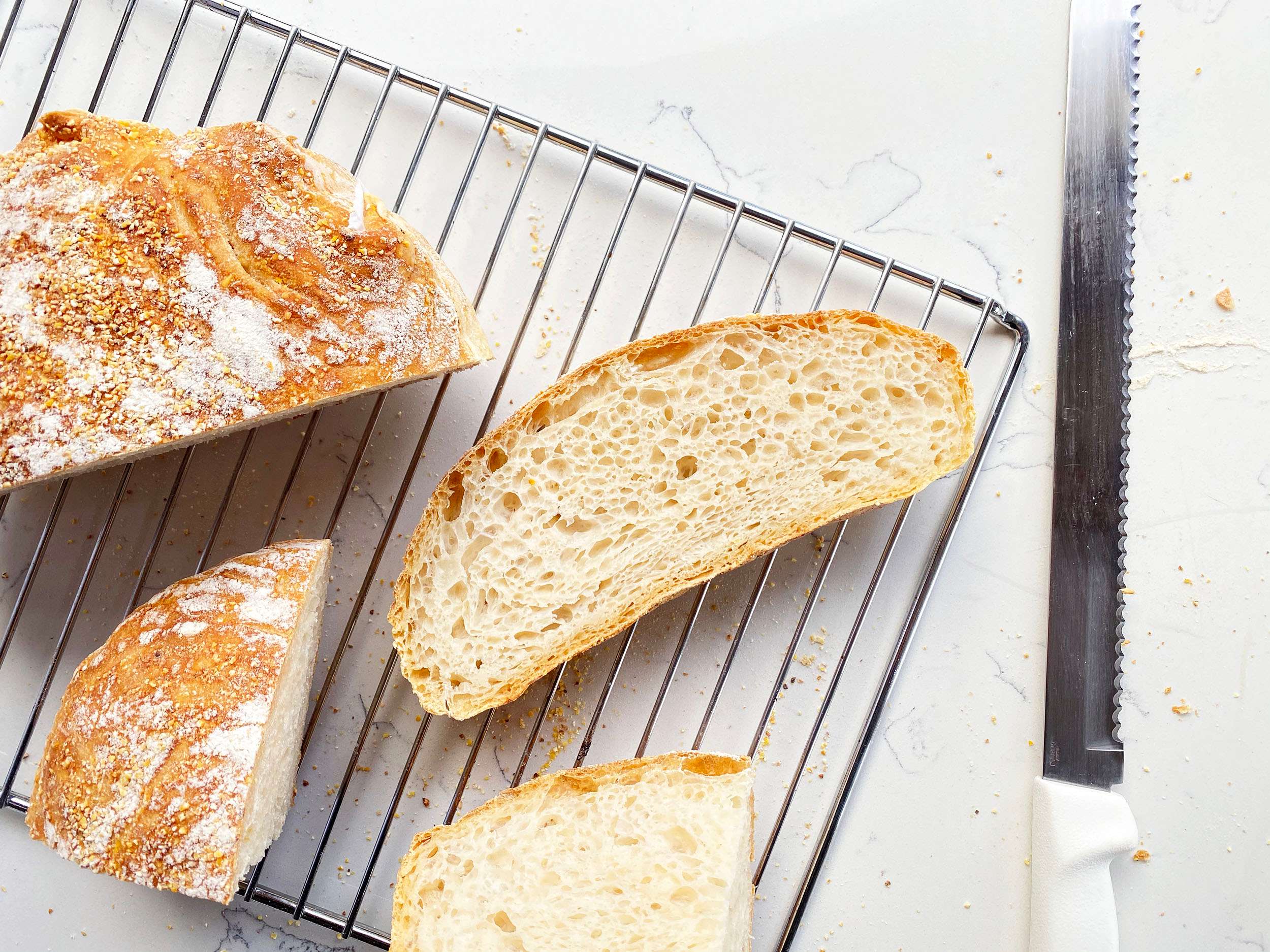 French Country Bread in One Day
