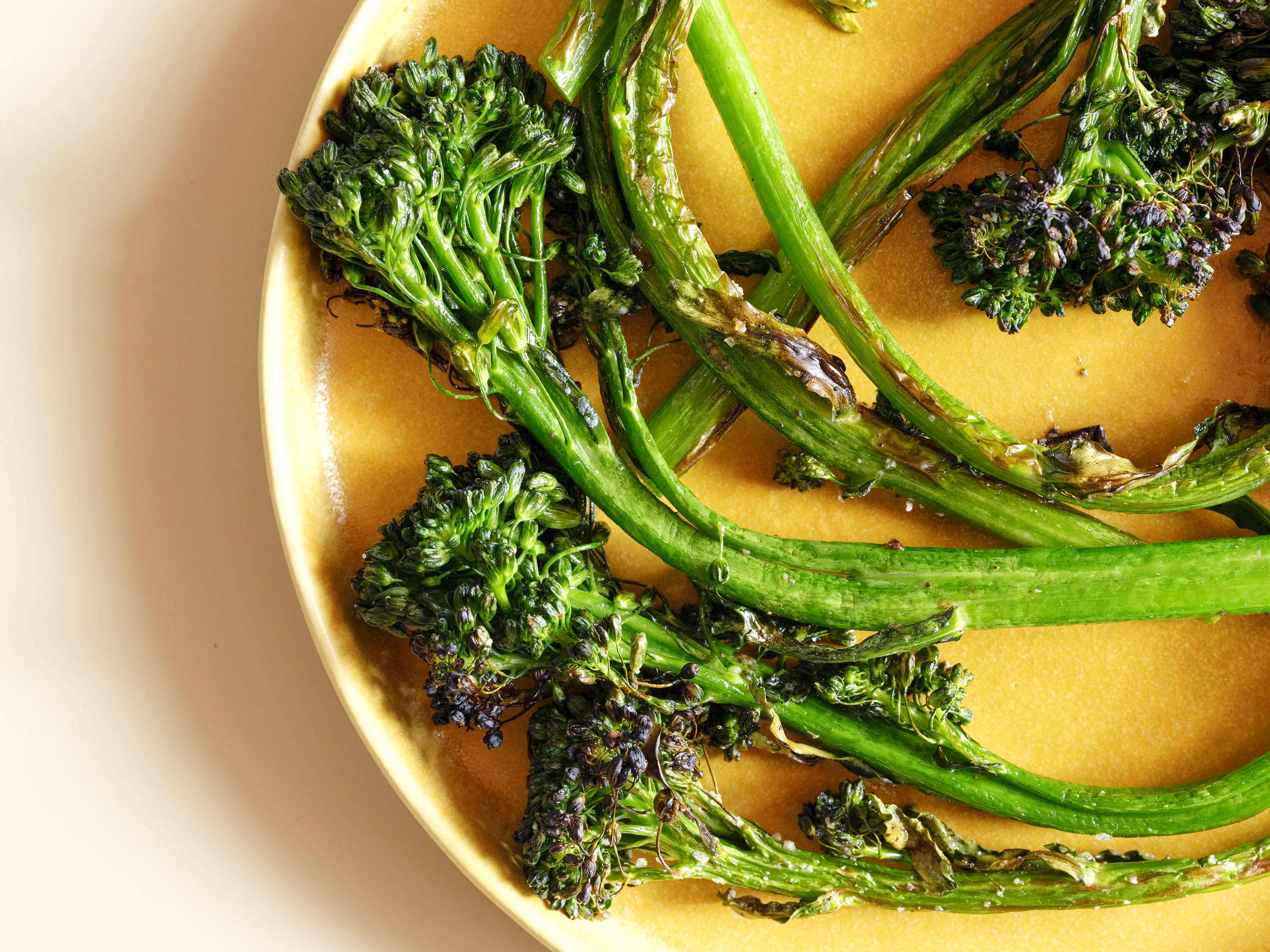 Blackened Broccolini 