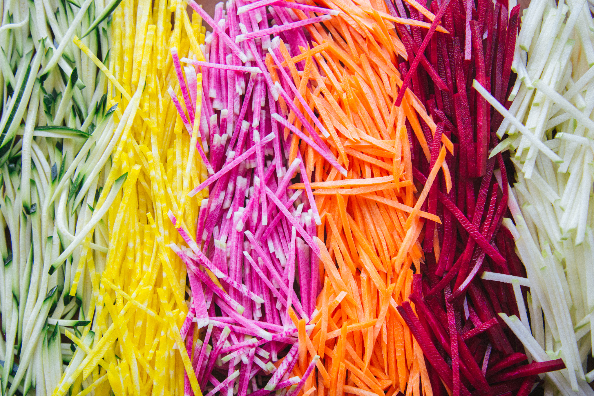 Tips & Tricks: How to Quickly Julienne Lots of Veggies at Once