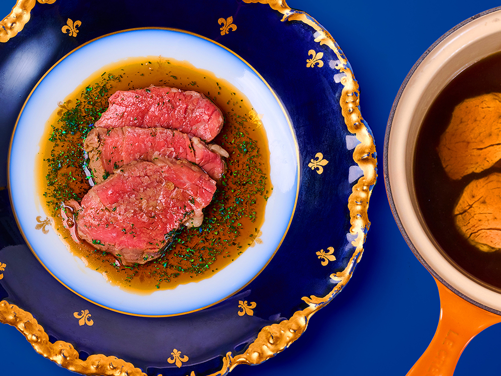 Poached Filet Mignon