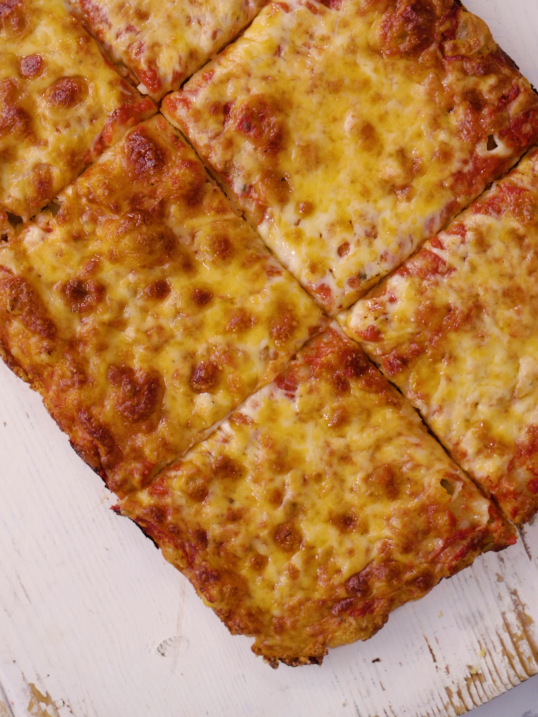 Sheet Pan Cheese Pizza