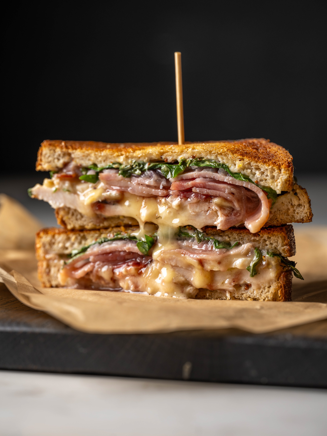 Leftover Turkey Sandwich
