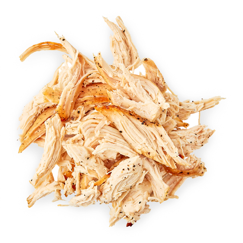 shredded roast chicken icon