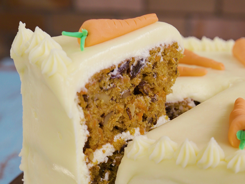 Carrot Cake with Cream Cheese Frosting