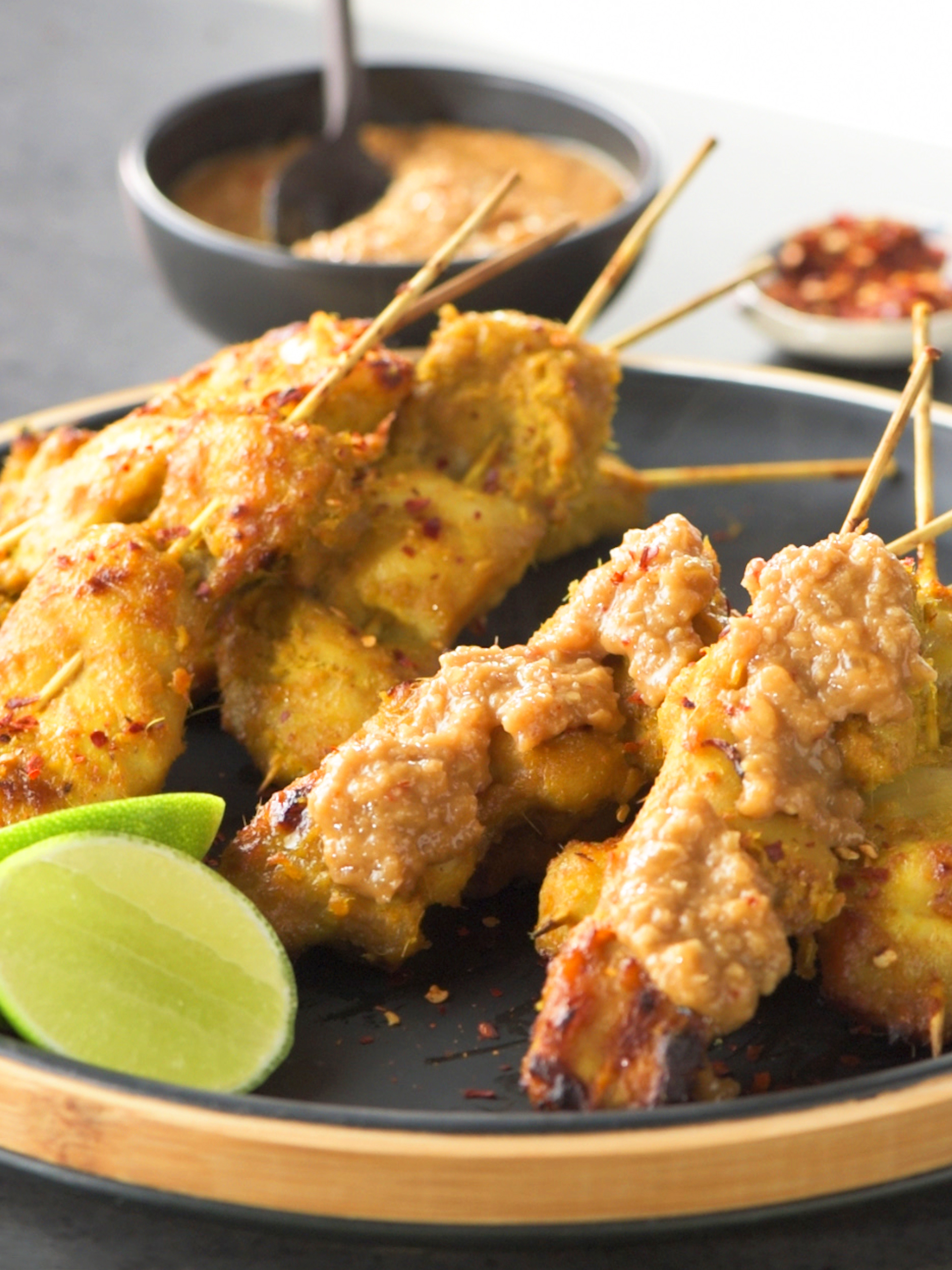 Air-Fried Chicken Satay