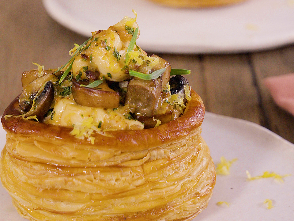 Lobster Thermidor Vol-au-vents