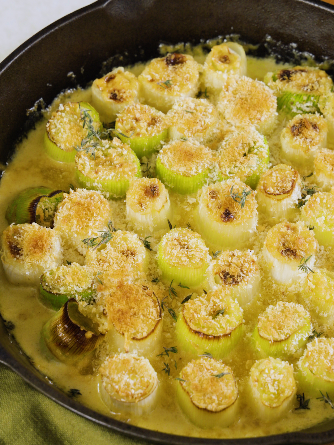 Creamy Leeks