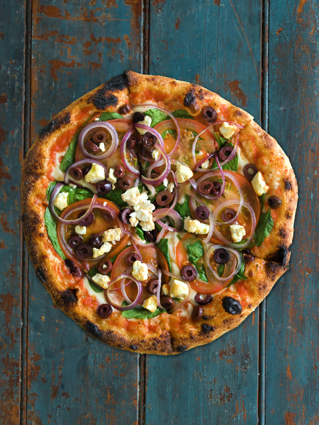 Greek Neapolitan-Style Pizza