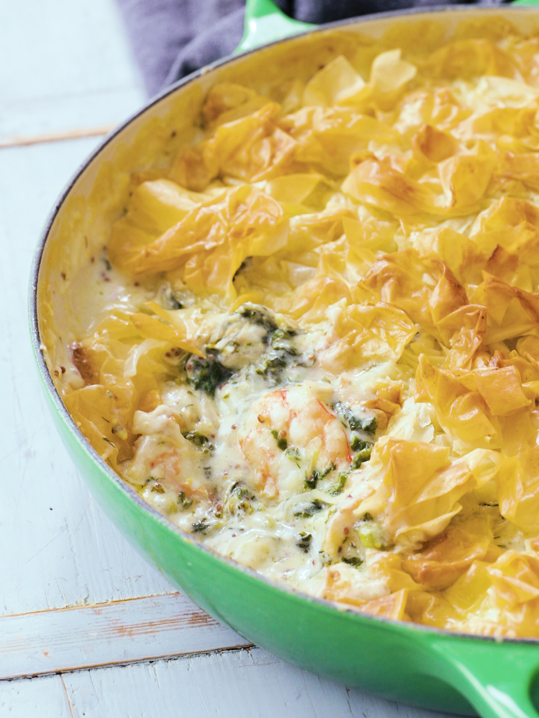 Seafood Chowder Pie