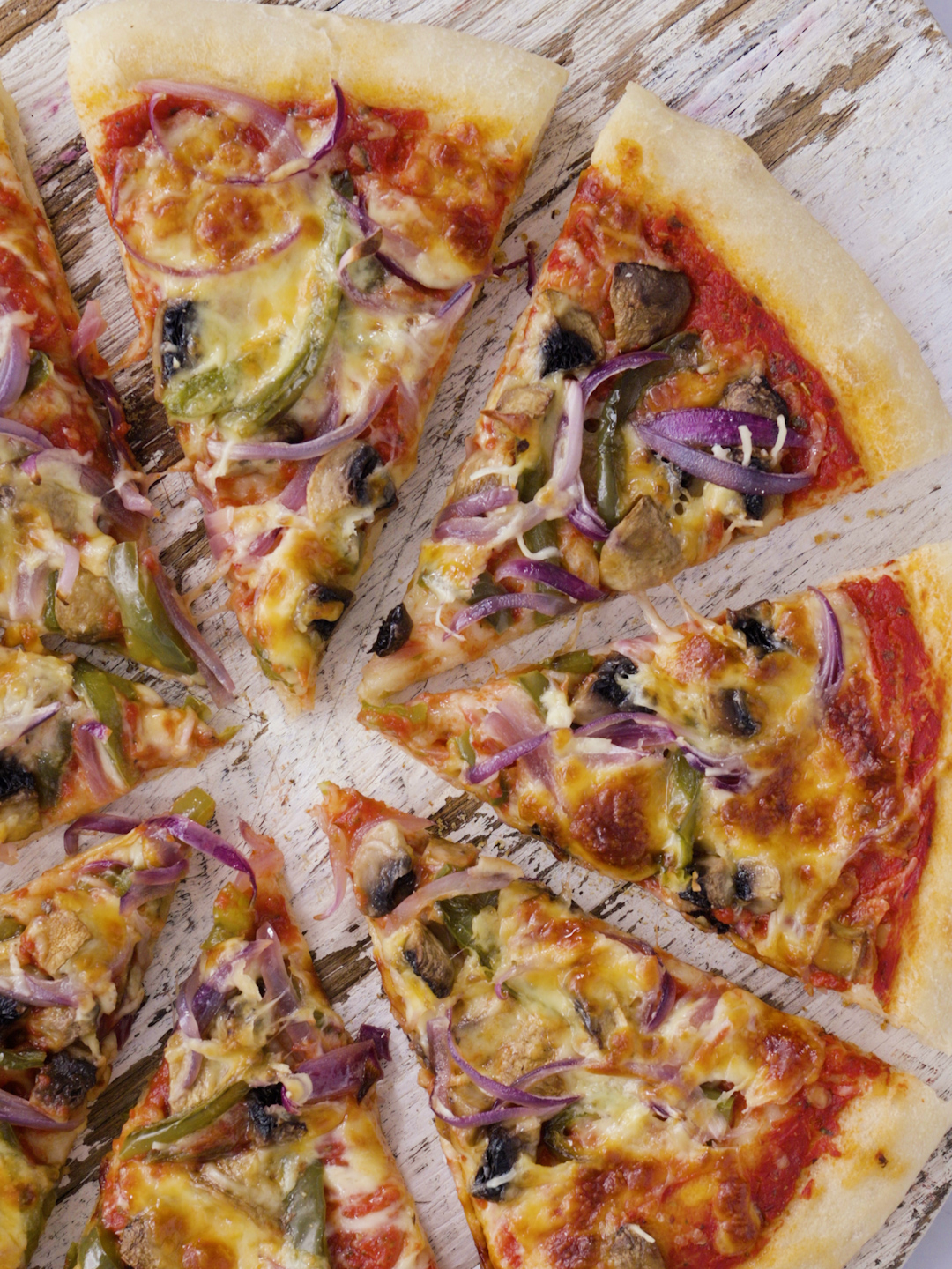 Hand Tossed Veggie Supreme Pizza
