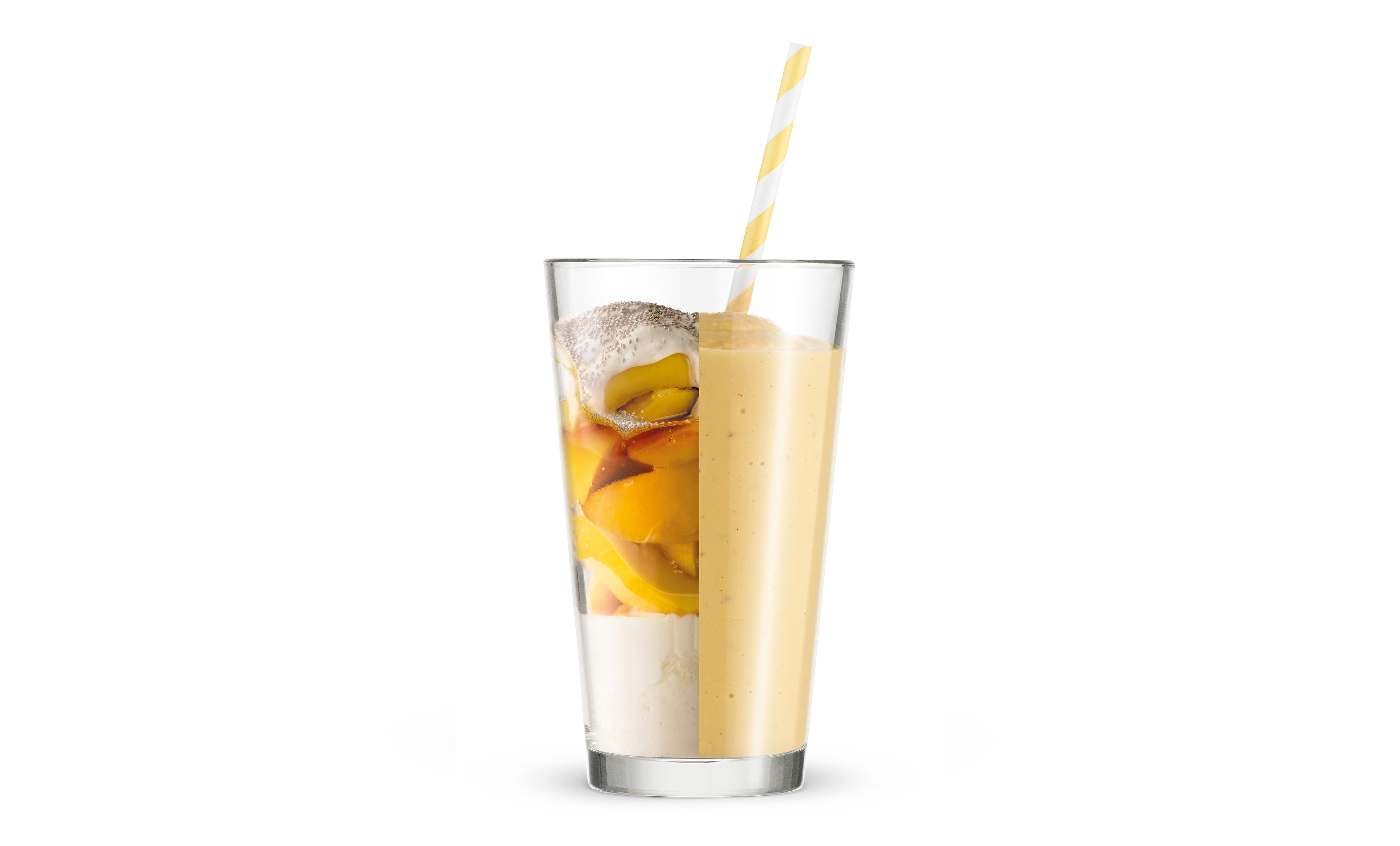 Mango, Vanilla and Chia Smoothie