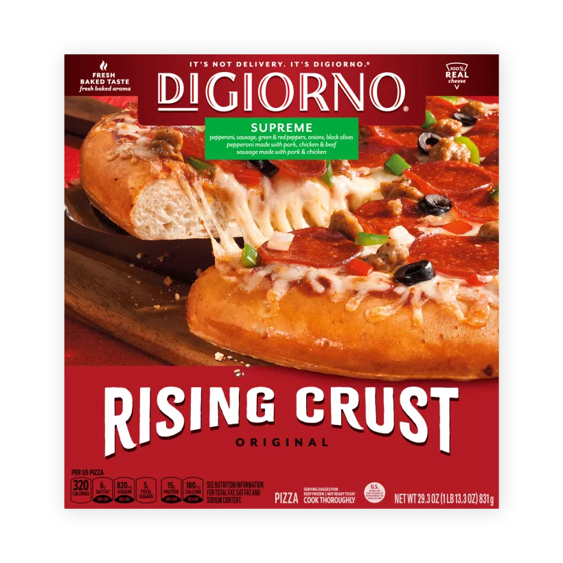 frozen rising crust supreme pizza icon