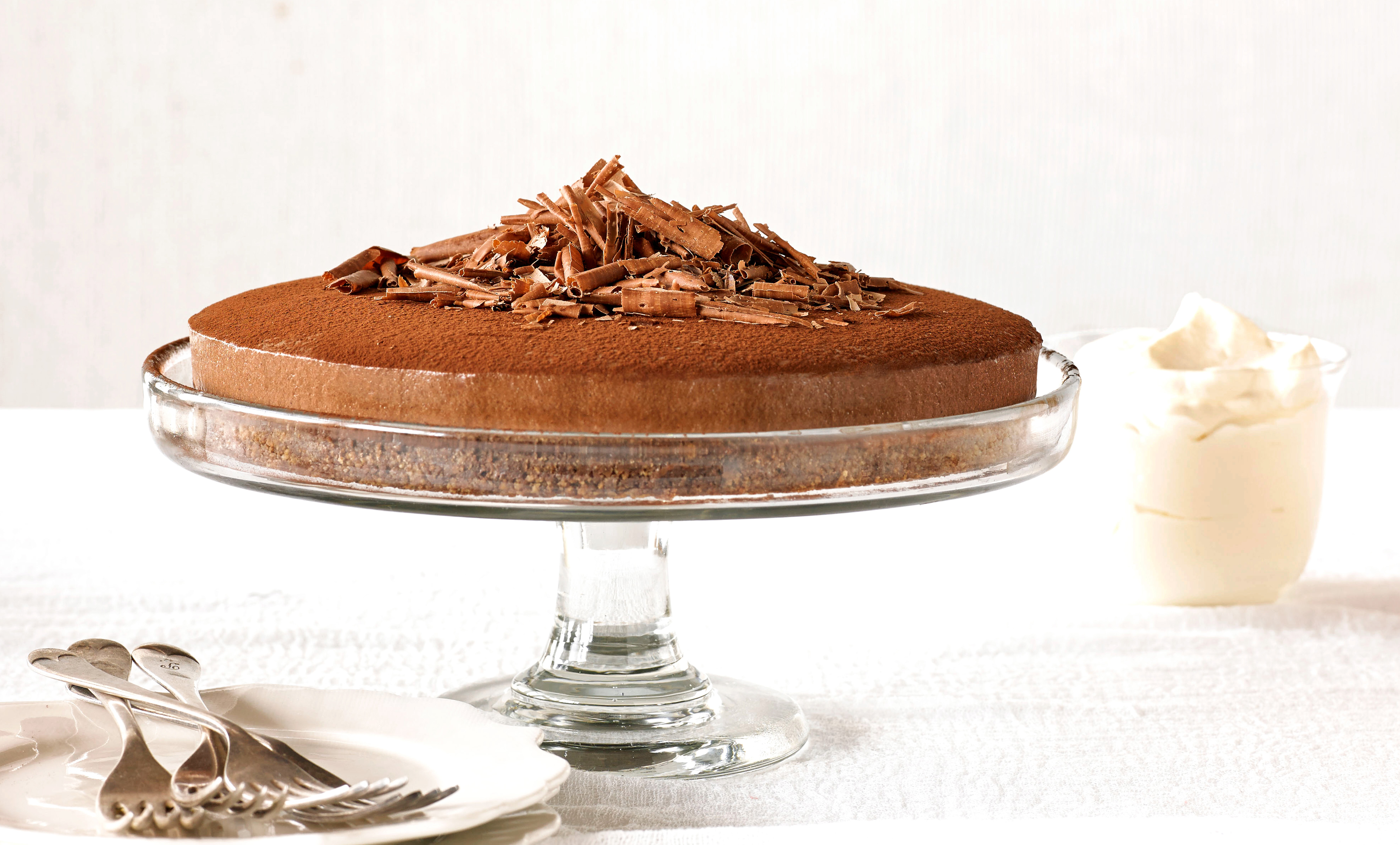 Mocha Mousse Cake 