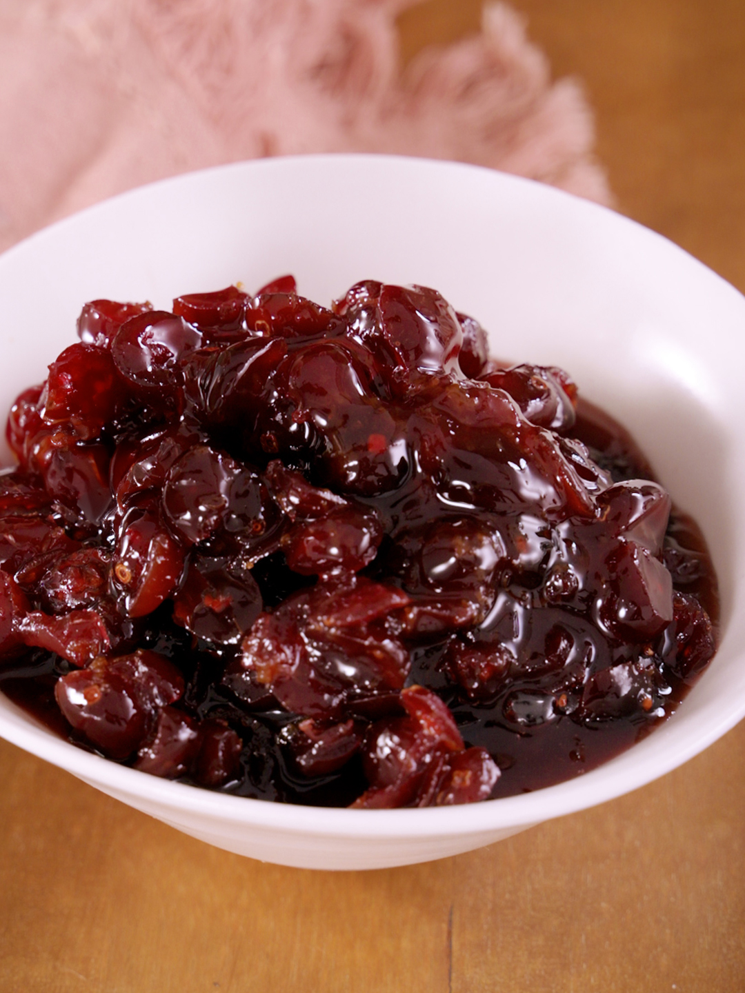 Spiced Cranberry and Orange Sauce