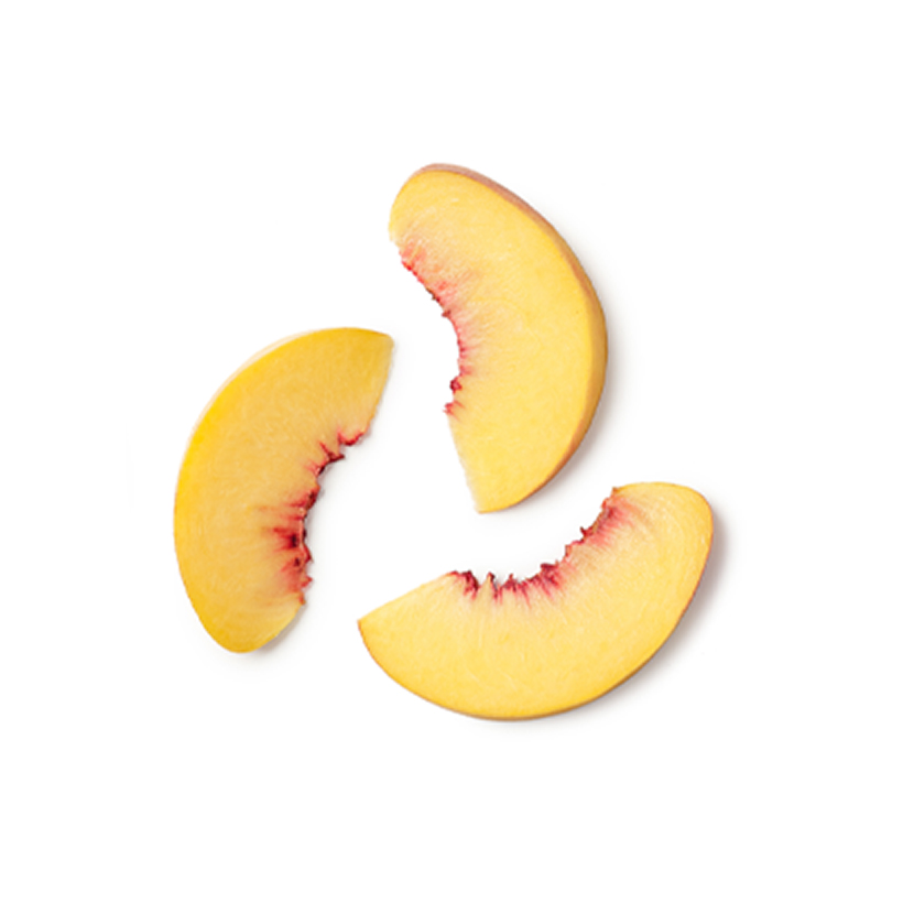 thinly sliced peach icon