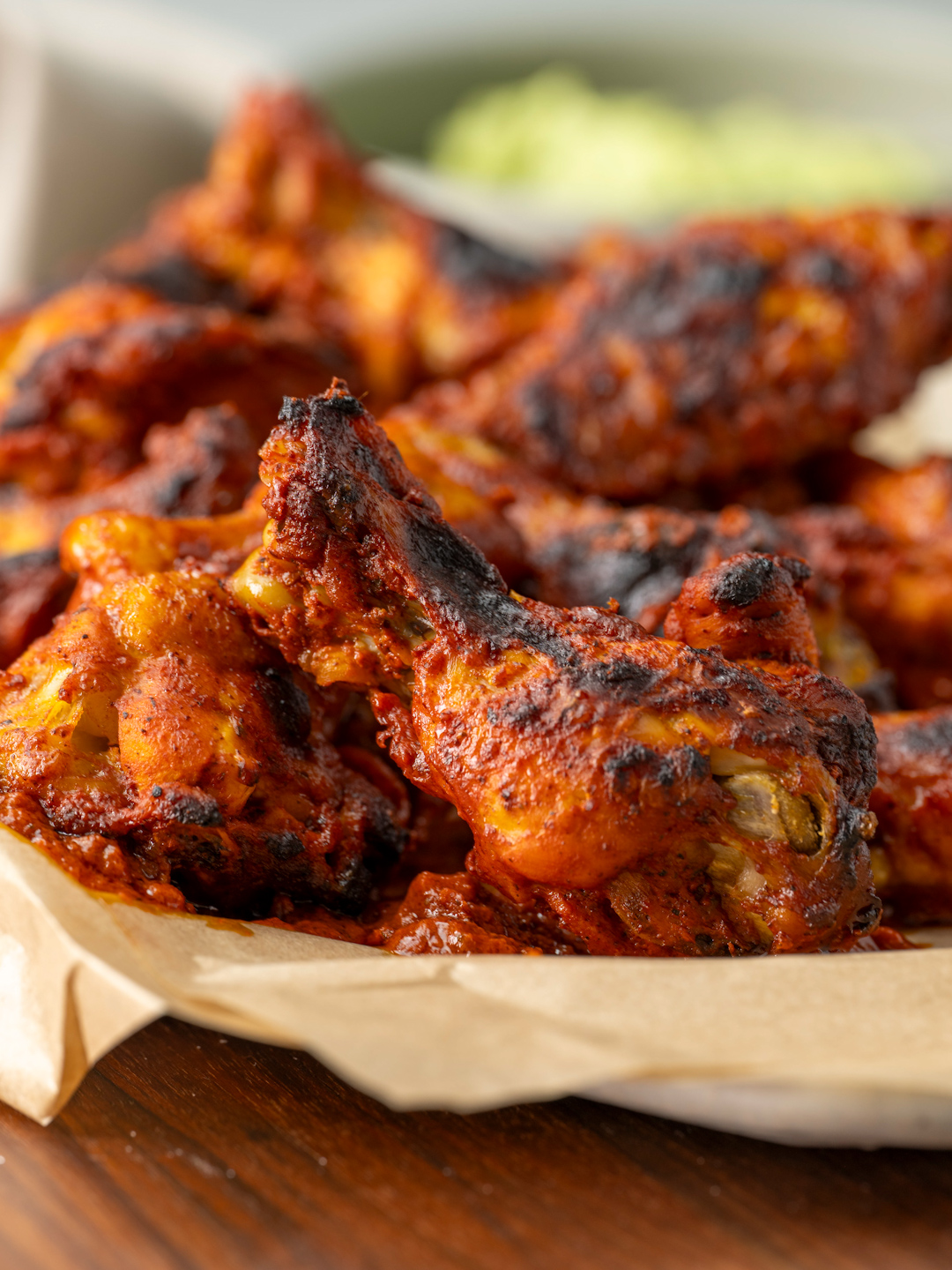 Air-Fried Achiote Chicken Wings