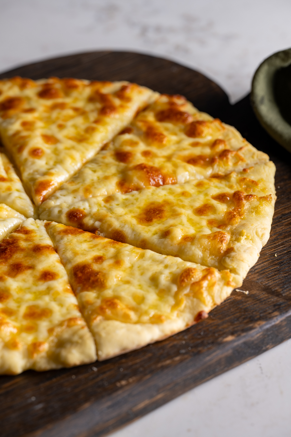 20 Minuten Käse-Knoblauch-Pizza