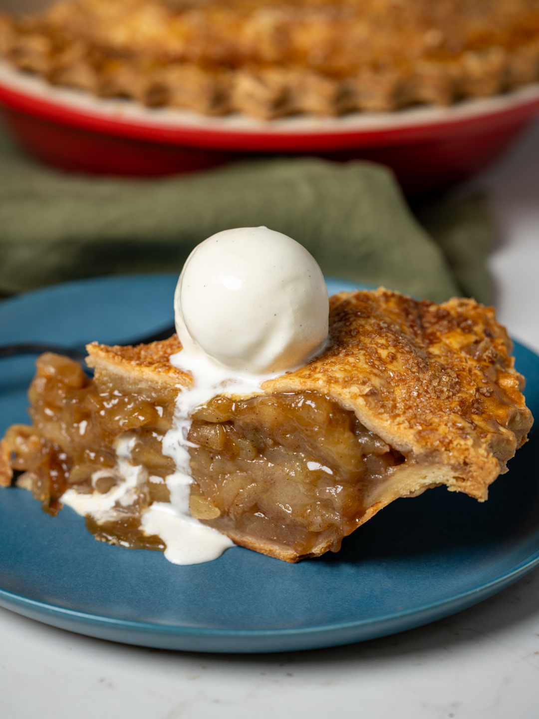 Classic Deep Dish Apple Pie