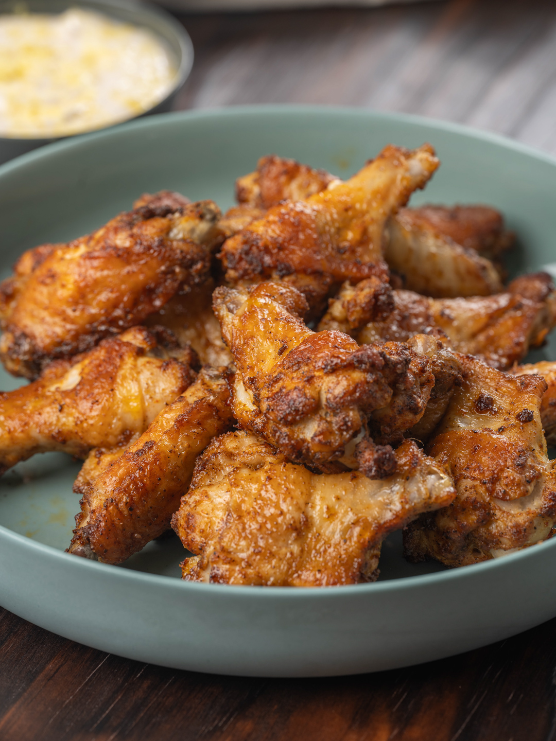 Air-Fried Spicy Chicken Wings