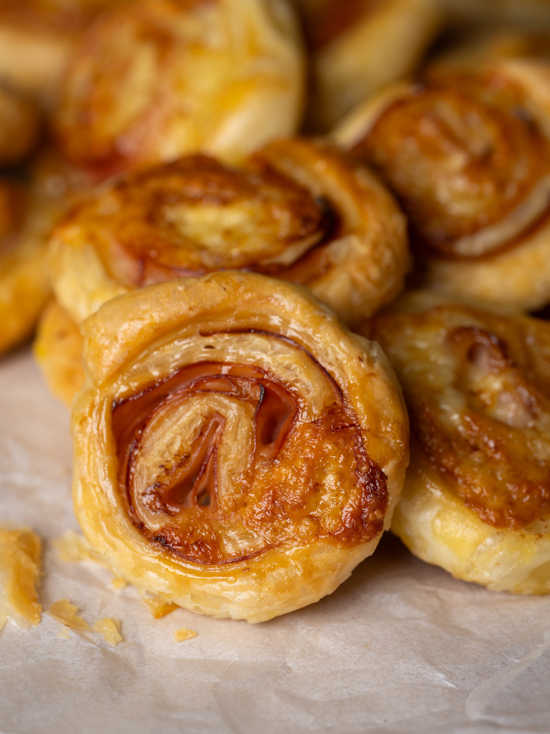 Ham and Cheese Pinwheels