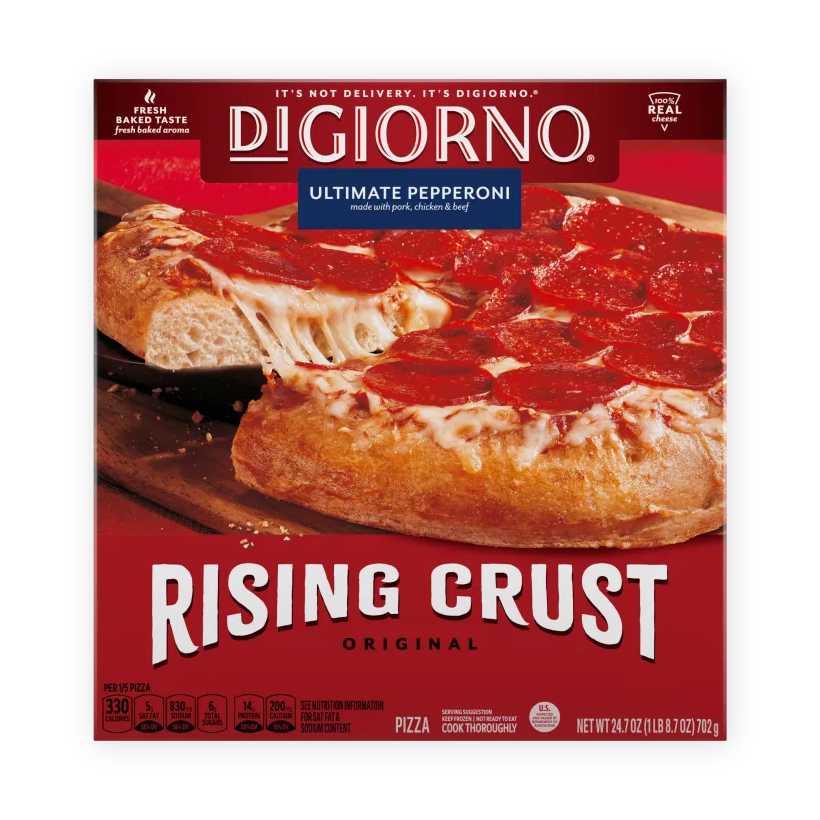 frozen rising crust pepperoni pizza icon