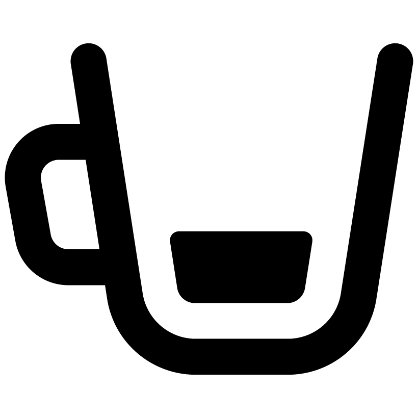 single cold espresso icon