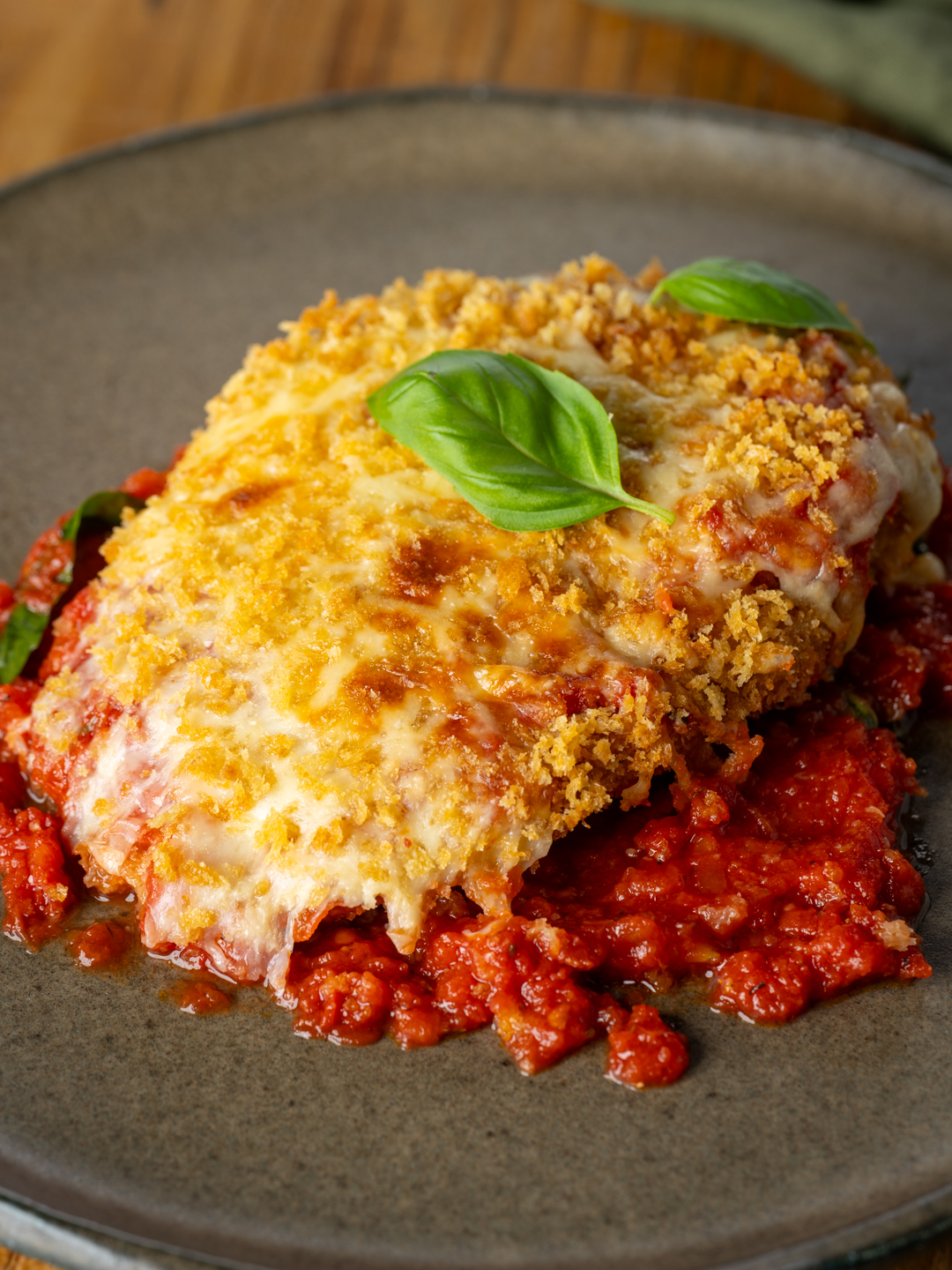 Air-Fried Chicken Parmesan