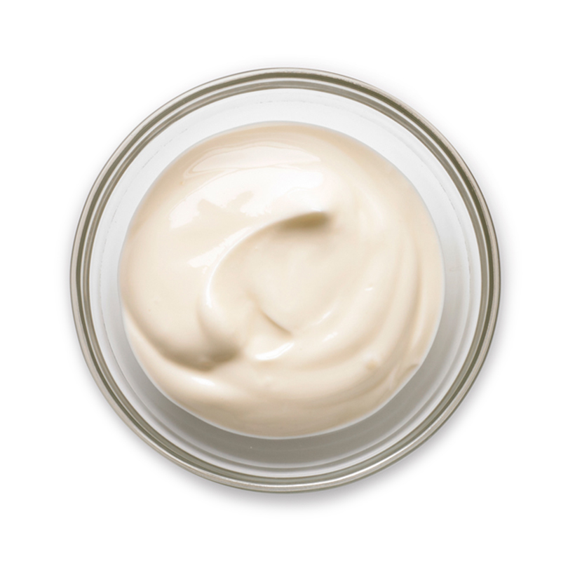 strawberry, vanilla or mango yogurt icon