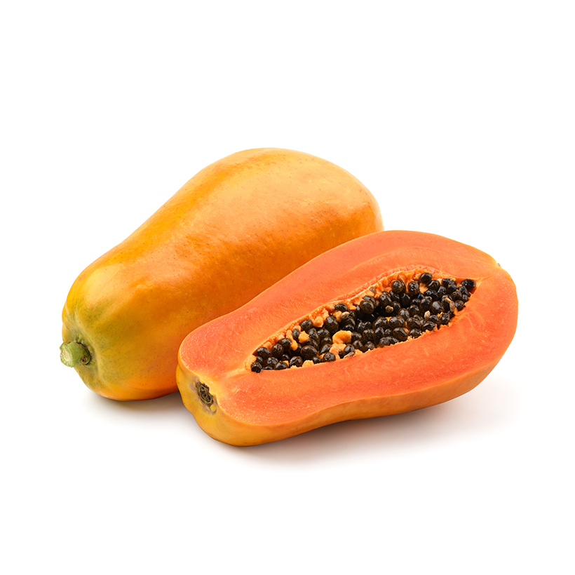 small red papaya icon
