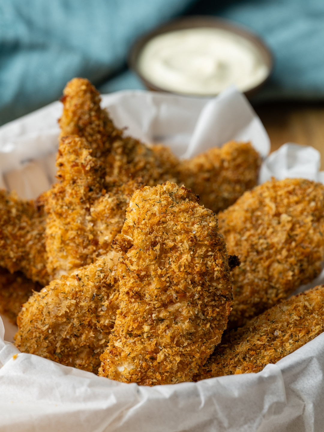 Air-Fried Herbed Crisp Chicken Tenders