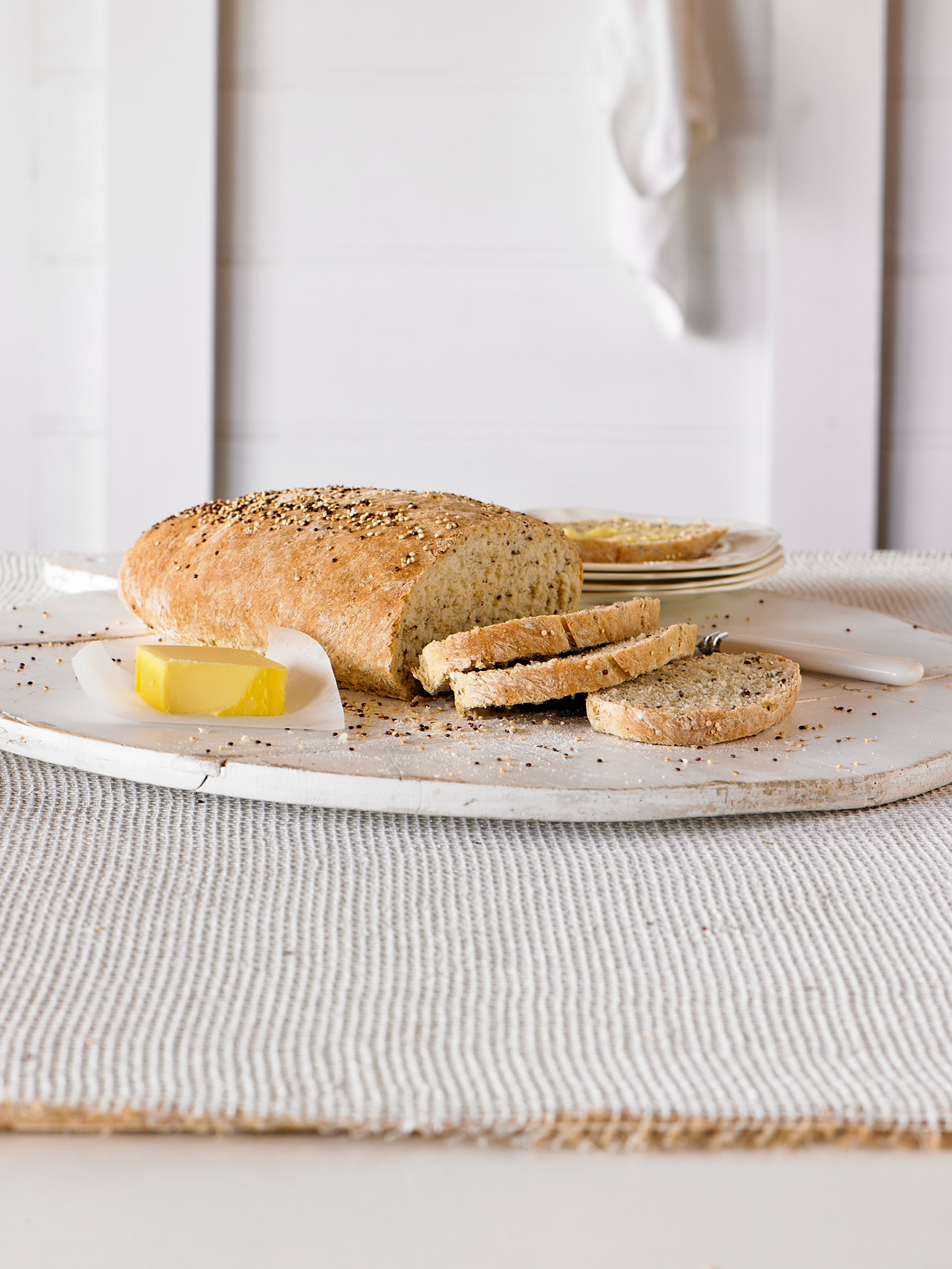 Quinoa, Flax and Chia Bread