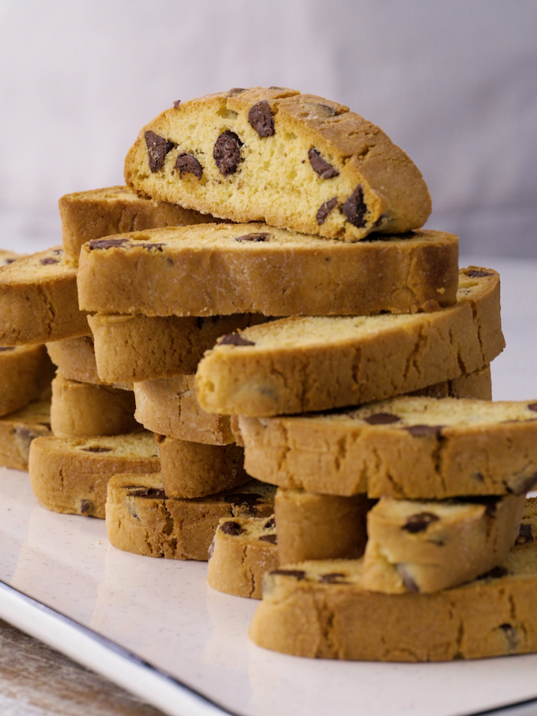 Air-Fried Chocolate Biscotti