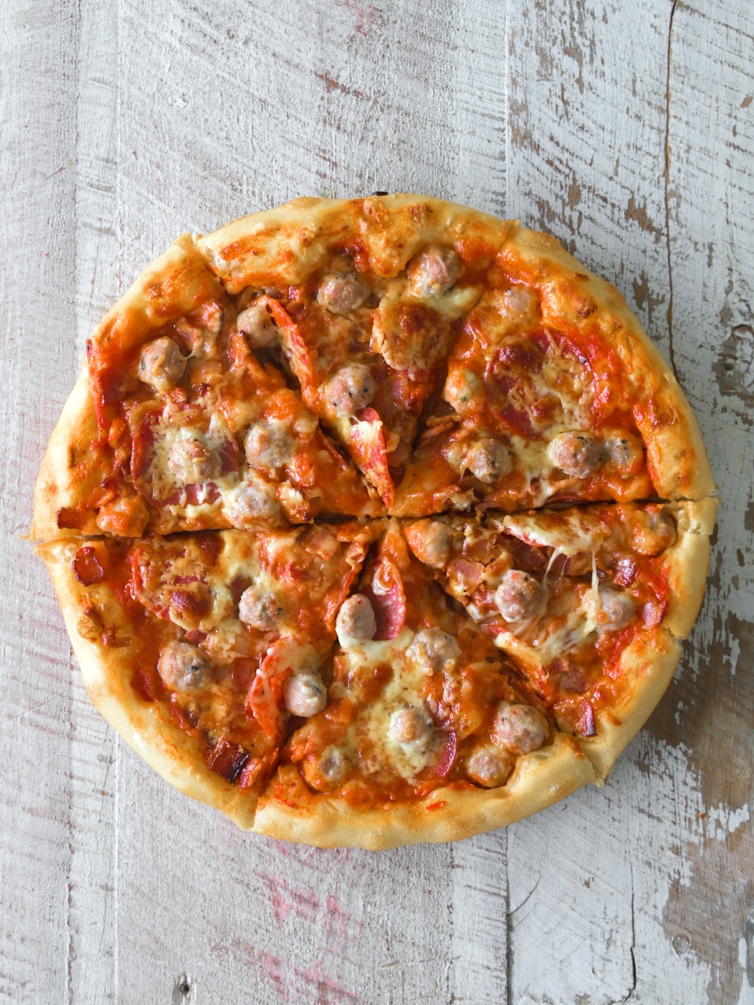 Meat Lovers Pan Pizza