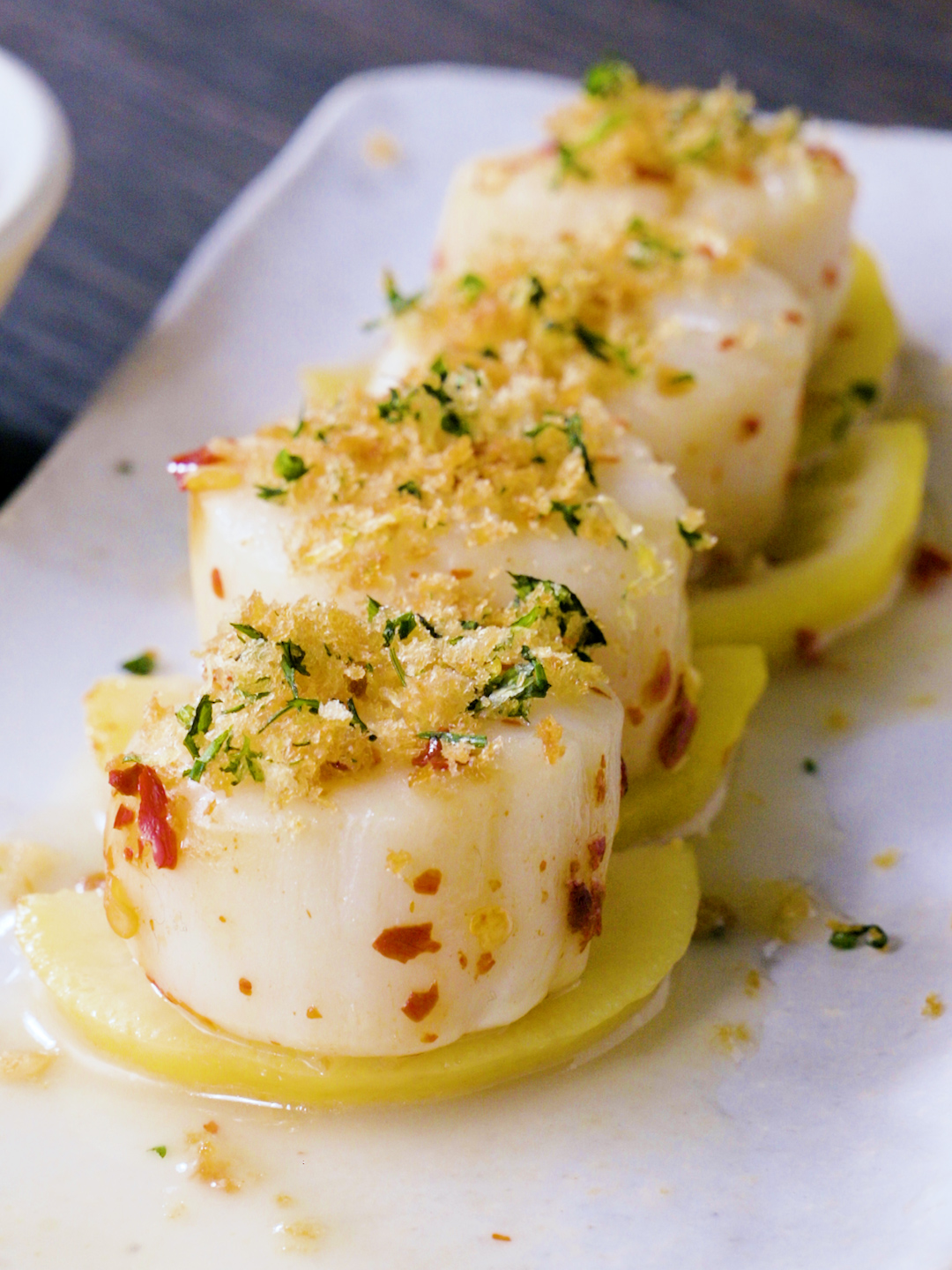 Chili and Lemon Scallop Parcels