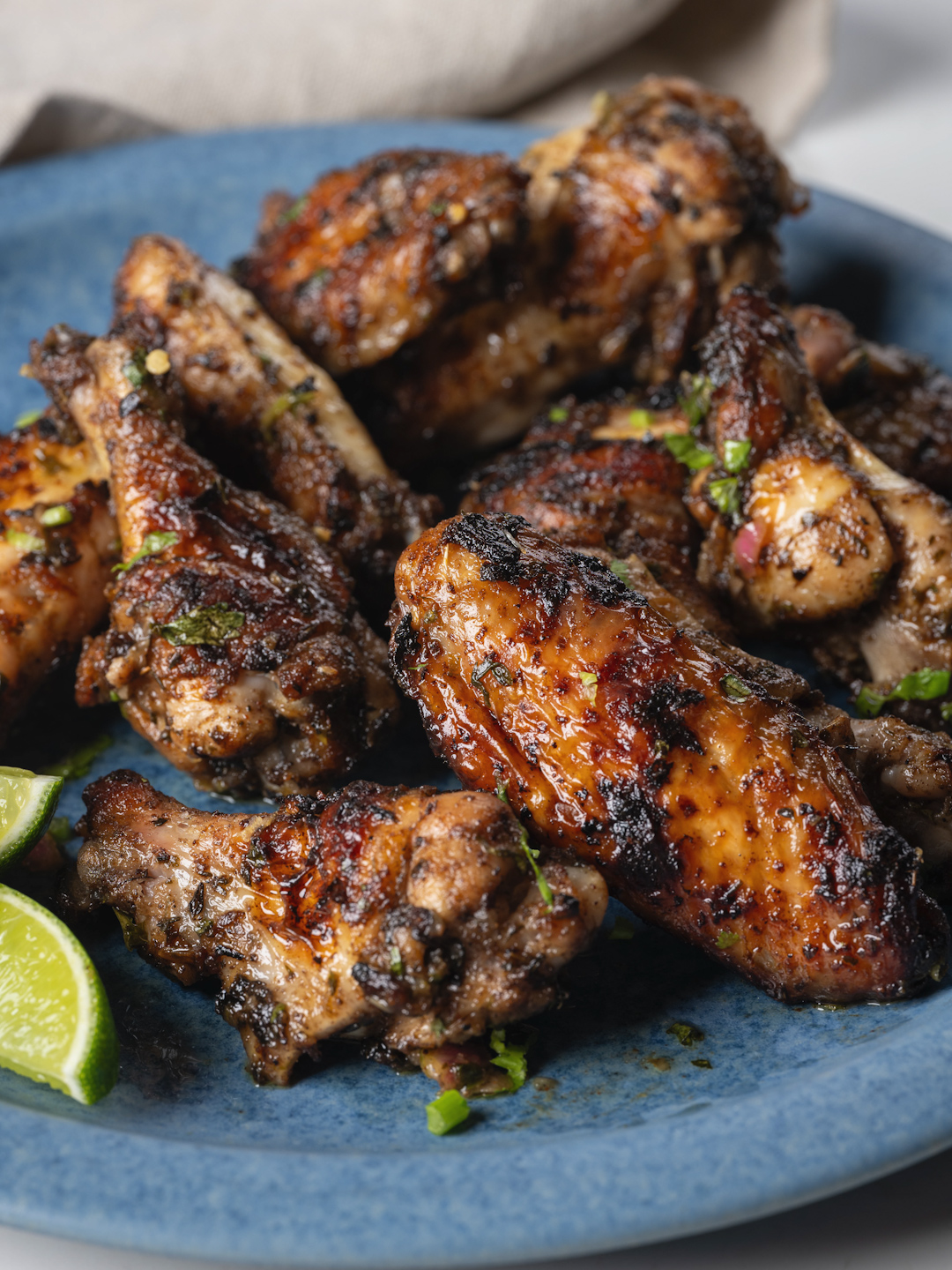 Air-Fried Spicy Jerk Chicken Wings