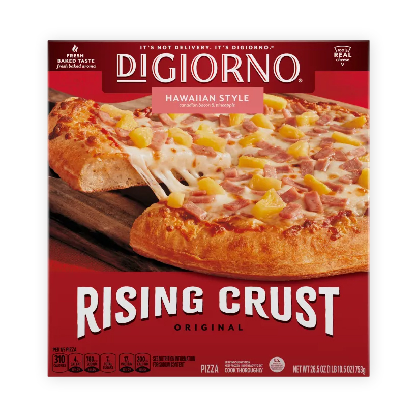 frozen rising crust Hawaiian pizza icon