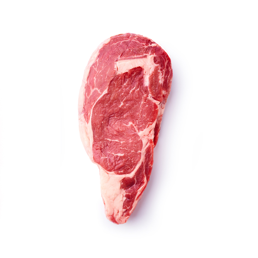 rib eye bone out or New York steak icon