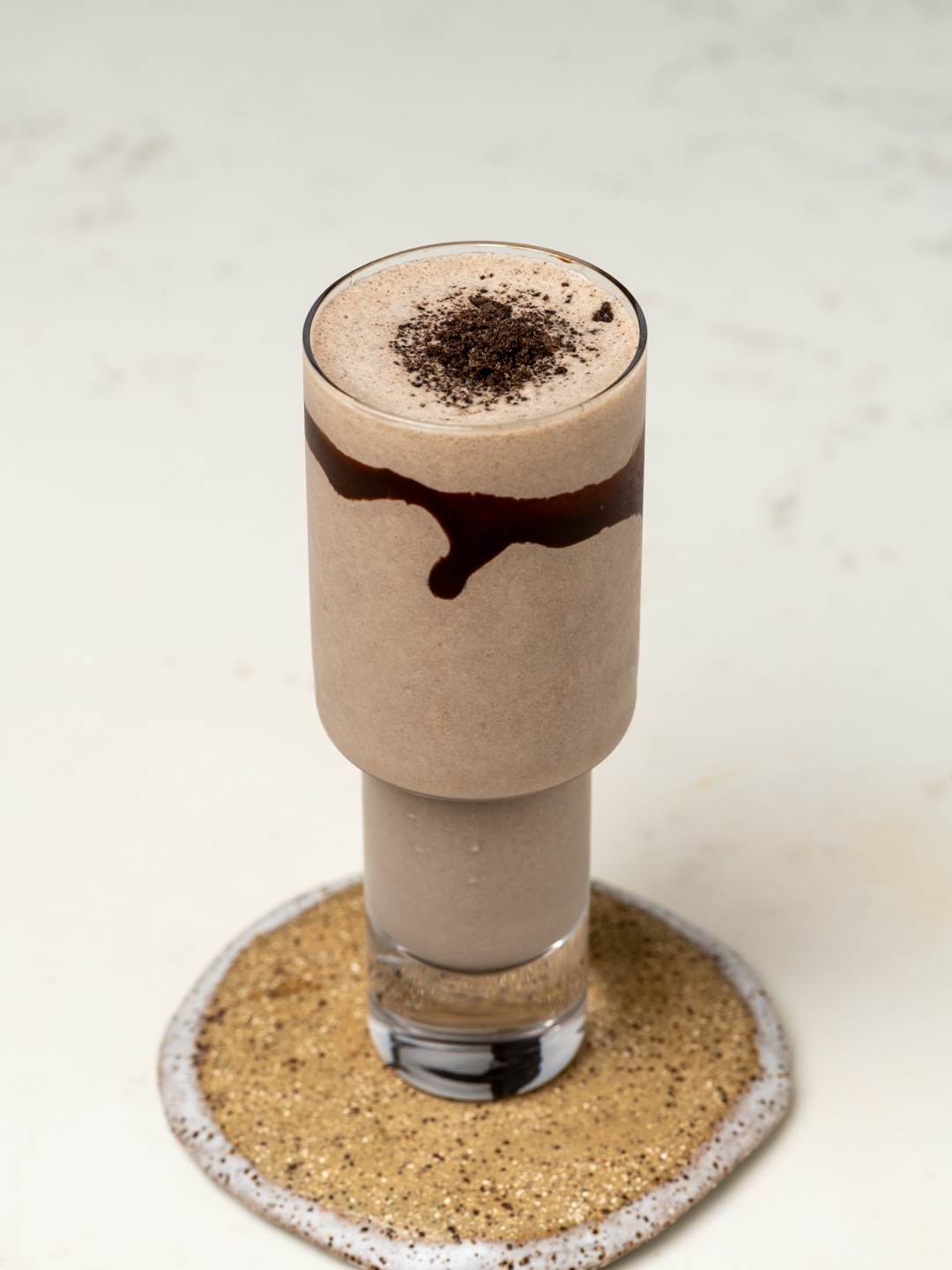 Espresso Cookies and Cream Shake