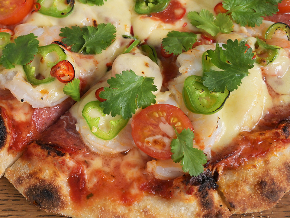 So So Spicy Shrimp Pizza