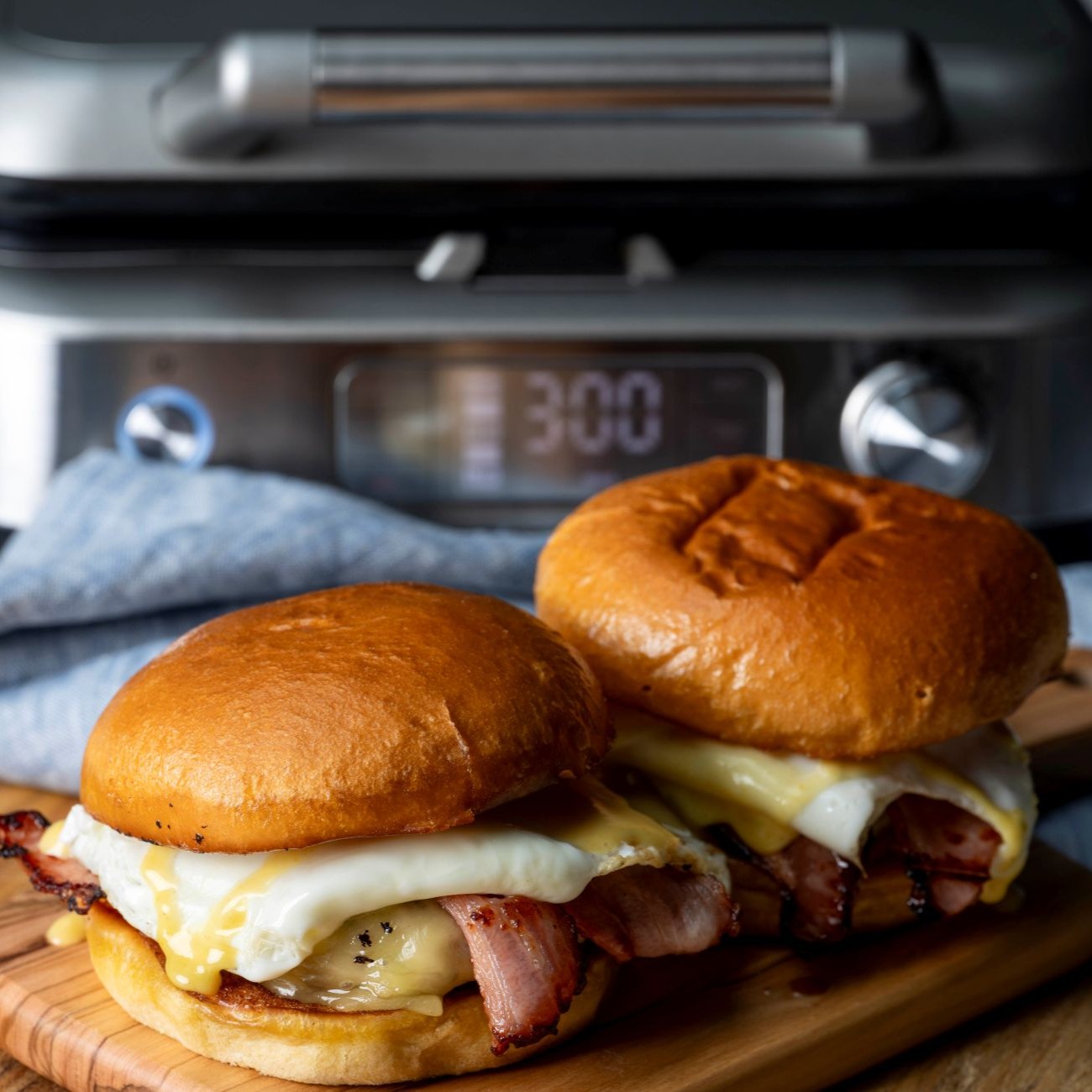 Grilled Breakfast Burger