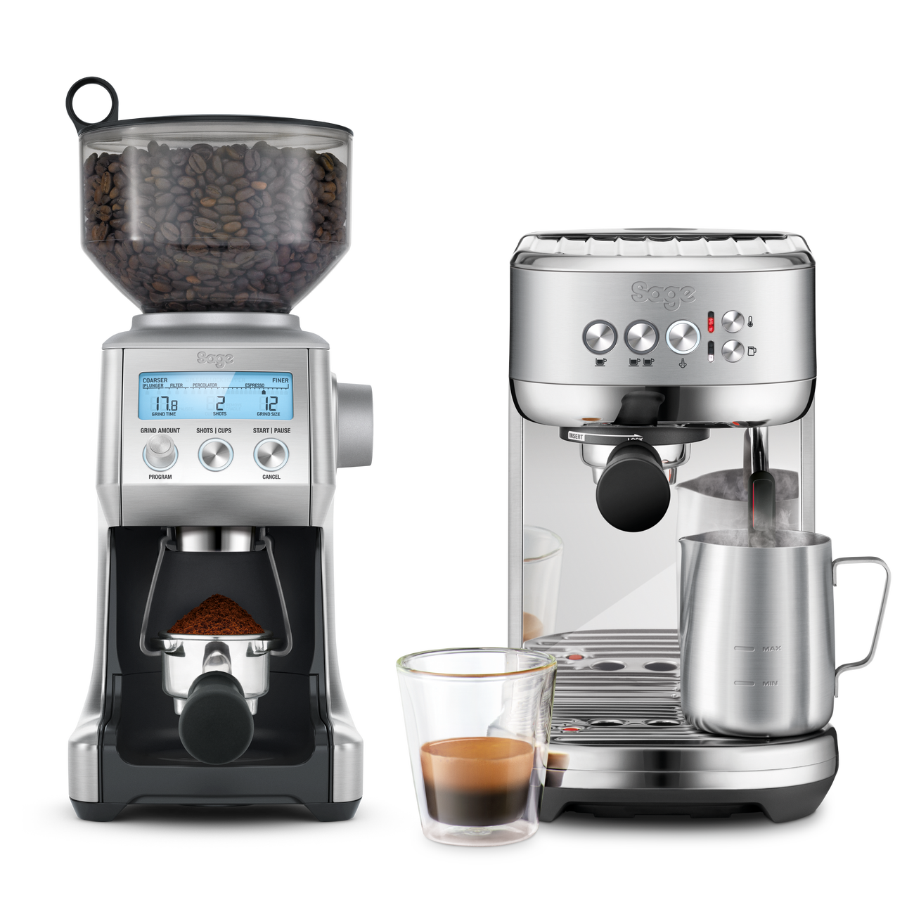 the Bambino® Plus Smart Grinder™ Pro Duo image