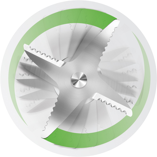 the Super Q™ in Brushed Stainless Steel quick and powerful