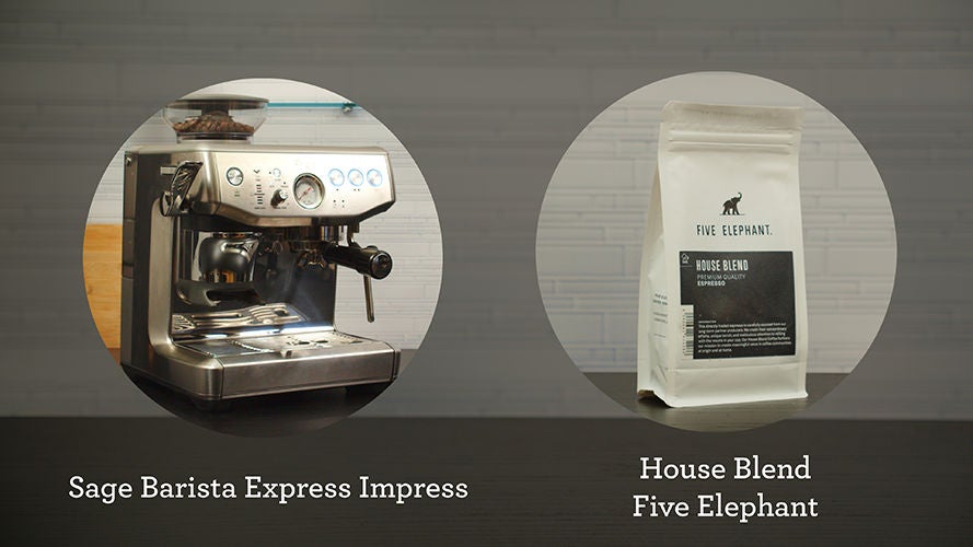 the Barista Express® Impress