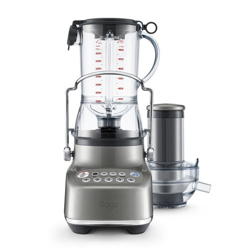 the 3X Bluicer™ Noce americano affumicato SISTEMA DI LAME E CONTENITORE KINETIX®