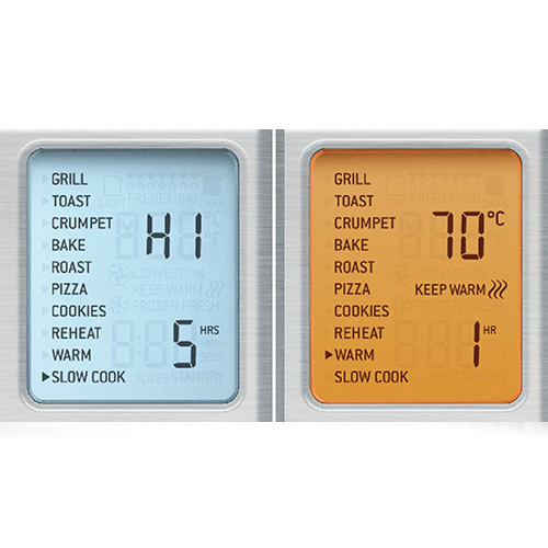 the Smart Oven™ Pro Ovens in Geborsteld roestvrij staal 10 bereidingsfunties